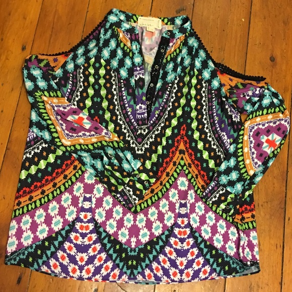 ✨DS: Artelier Nicole Miller Leigh Blouse💕⭐️ - Picture 4 of 7